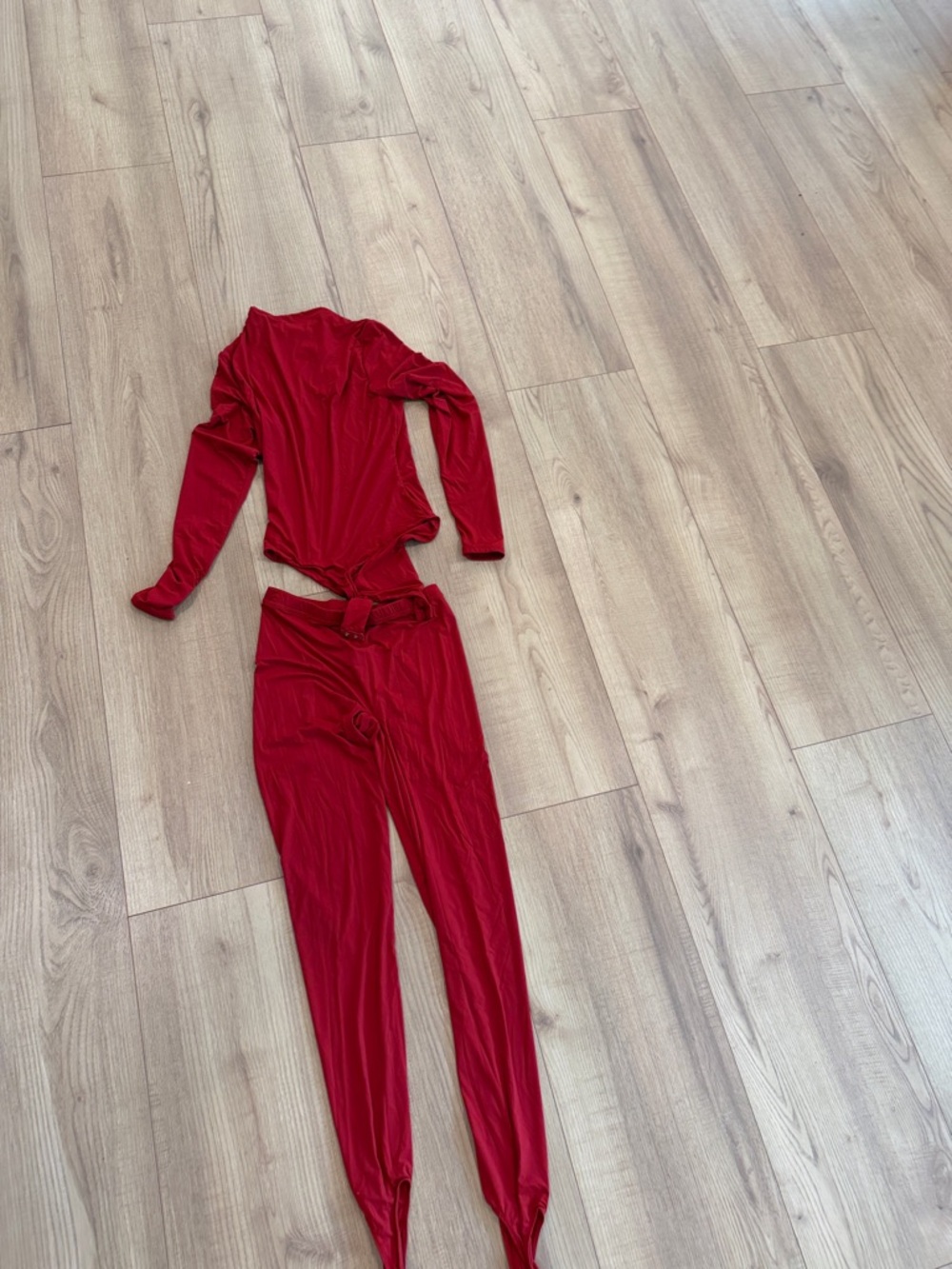 naked wardrobe Red Two-Piece Set - Picture 2 of 2